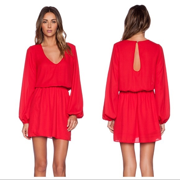Show Me Your MuMu Dresses & Skirts - Show me Your Mumu Rainey red dress Medium